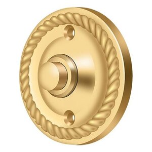 Deltana Architectural Hardware Door Accessories Bell Button, Round Rope each