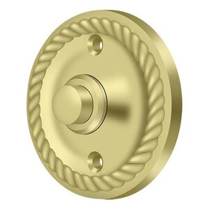 Deltana Architectural Hardware Door Accessories Bell Button, Round Rope each