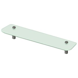 Deltana Architectural Hardware Bathroom Accessories 27 1-2" Shampoo Shelf w-Glass Sobe Series