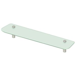 Deltana Architectural Hardware Bathroom Accessories 27 1-2" Shampoo Shelf w-Glass Sobe Series