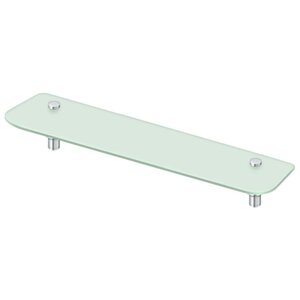 Deltana Architectural Hardware Bathroom Accessories 27 1-2" Shampoo Shelf w-Glass Sobe Series