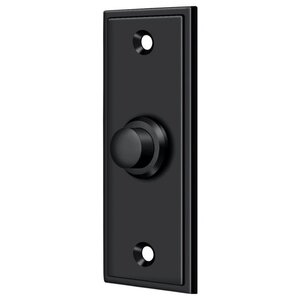 Deltana Architectural Hardware Door Accessories Bell Button, Rectangular Contemporary each