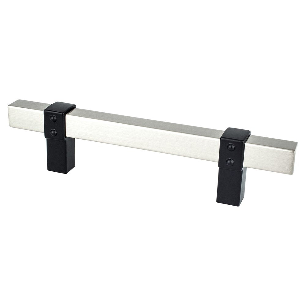 Berenson Cabinet Hardware Rivet Rebel Collection 6-1/4"(160mm) Centers Classic Comfort Pull