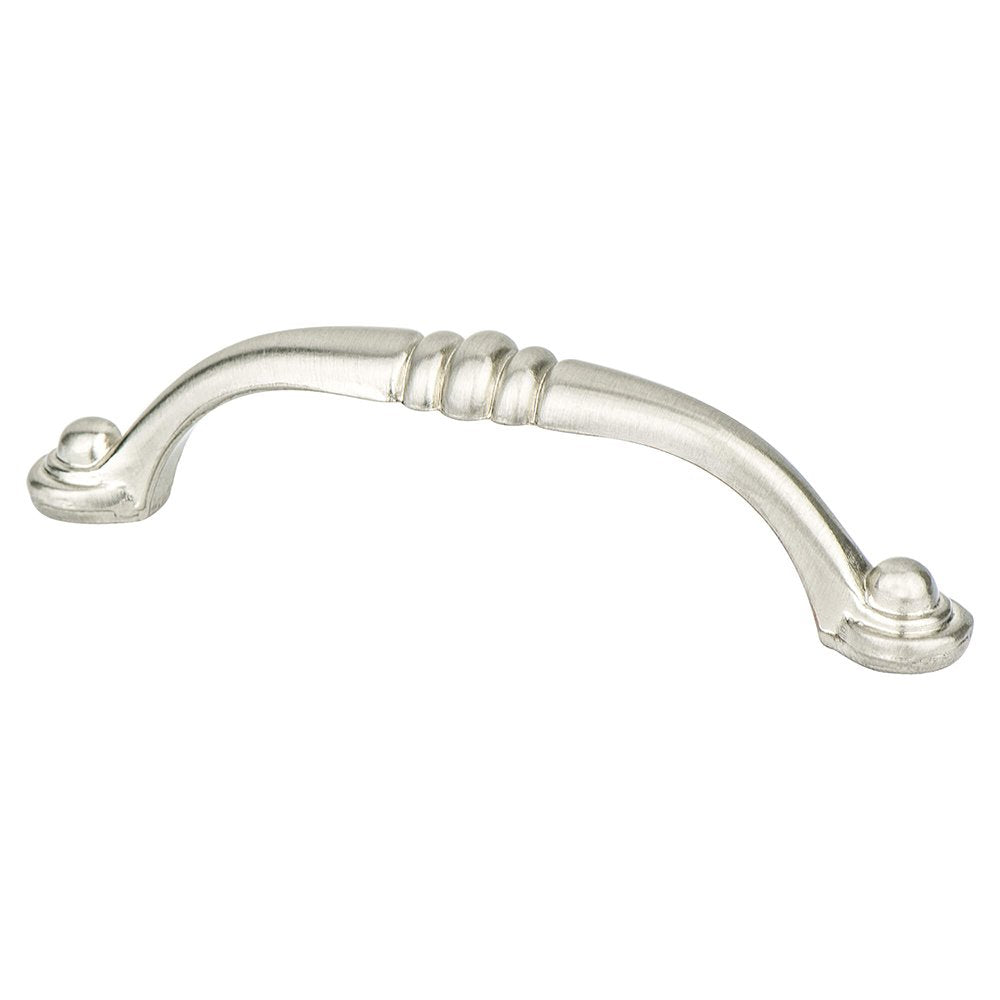 Berenson Cabinet Hardware Euro Traditions Collection 3 3/4" Centers Timeless Charm Pull