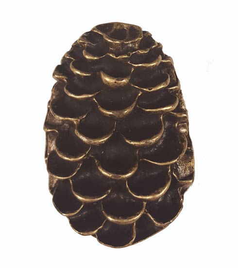 Buck Snort Lodge Decorative Hardware Cabinet Knobs and Pulls Pinecone