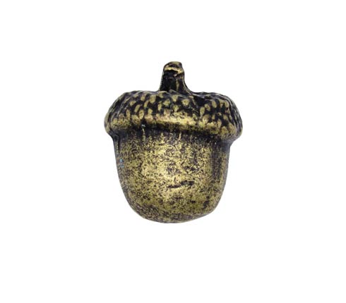 Buck Snort Lodge Decorative Hardware Small Acorn Cabinet Knob