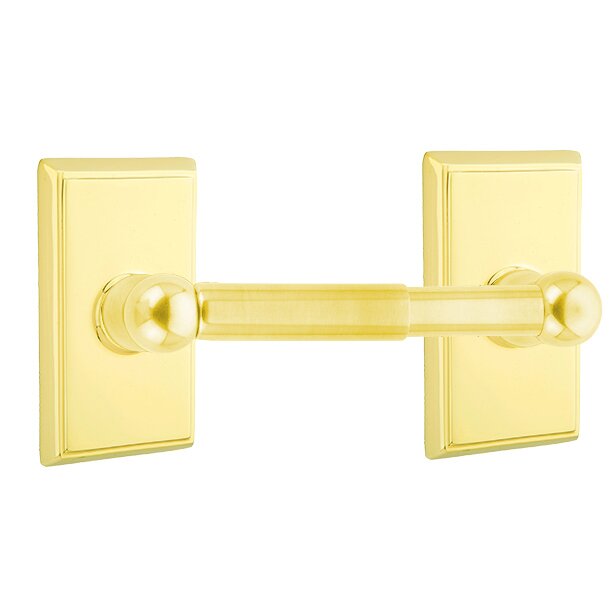 Traditional Brass Collection Rectangular Tissue Holder by Emtek