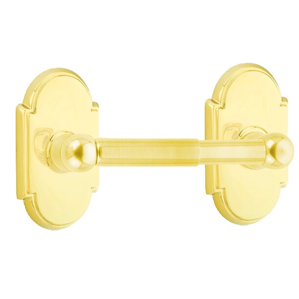 Traditional Brass Collection Arched Tissue Holder by Emtek
