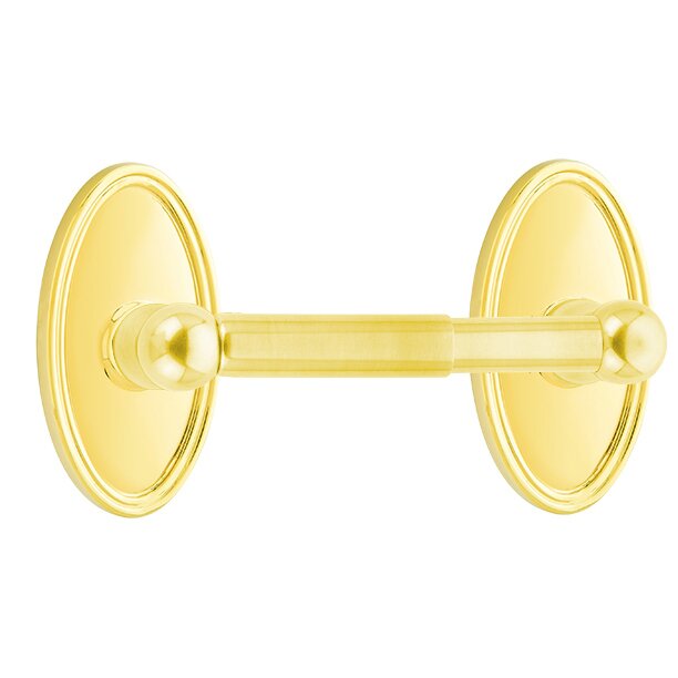Traditional Brass Collection Oval Tissue Holder  by Emtek