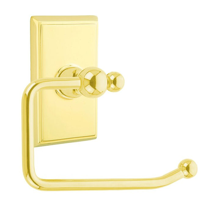 Traditional Brass Collection Rectangular Tissue Holder  by Emtek