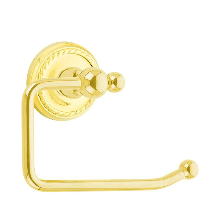 Traditional Brass Collection Rope Tissue Holder  by Emtek