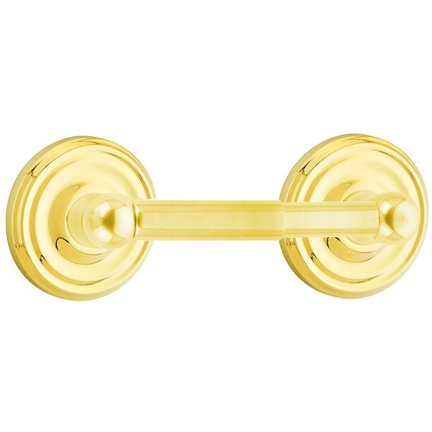 Traditional Brass Collection Modern Rectangular Towel Ring by Emtek