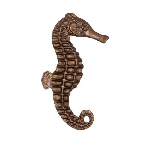 Buck Snort Lodge Decorative Hardware Large  Seahorse Facing Right