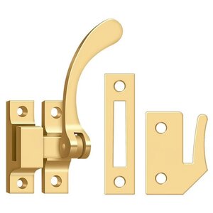 Deltana Architectural Hardware Window Hardware Window Lock, Casement Fastener, Reversible, 4.5" each