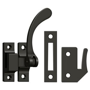 Deltana Architectural Hardware Window Hardware Window Lock, Casement Fastener, Reversible, 4.5" each