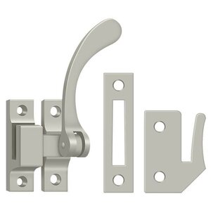 Deltana Architectural Hardware Window Hardware Window Lock, Casement Fastener, Reversible, 4.5" each