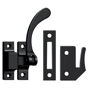 Deltana Architectural Hardware Window Hardware Window Lock, Casement Fastener, Reversible, 4.5" each