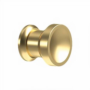 Deltana Architectural Hardware Contemporary Knob, Chalice, 1" Diam.