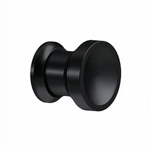 Deltana Architectural Hardware Contemporary Knob, Chalice, 1" Diam.