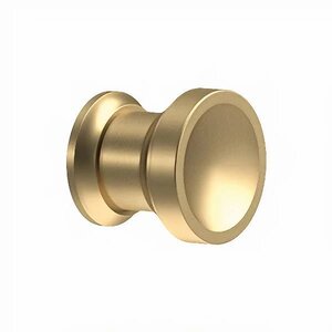 Deltana Architectural Hardware Contemporary Knob, Chalice, 1" Diam.