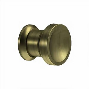 Deltana Architectural Hardware Contemporary Knob, Chalice, 1" Diam.