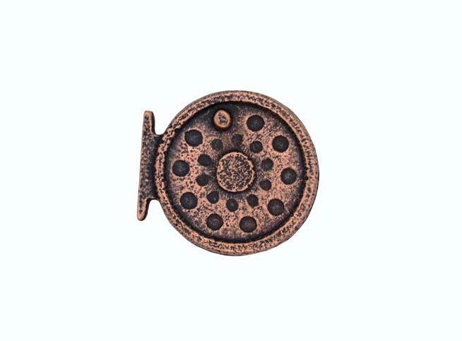 Buck Snort Lodge Fly Fishing Reel  Cabinet Knob