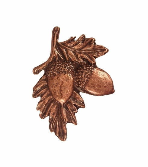 Buck Snort Lodge Decorative Hardware Cabinet Knobs and Pulls Acorns On Branch