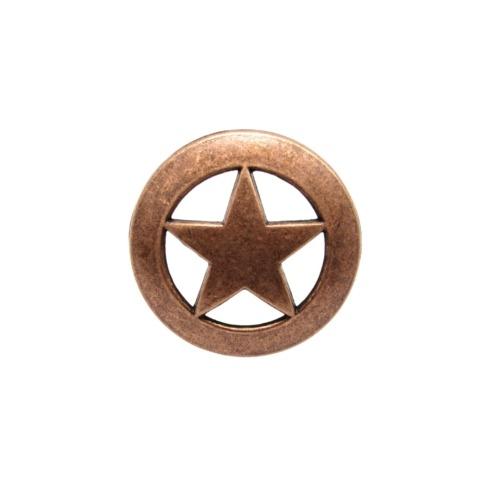 Buck snort Lodge Decorative hardware Sheriff Star Cabinet Knob