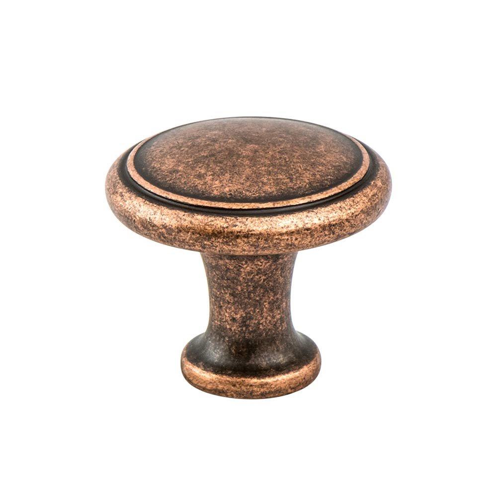 Berenson Cabinet Hardware  American Classics Collection 1 1/8" Diameter Timeless Charm Ringed Knob