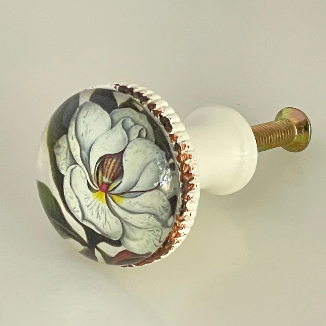 Charleston Knob Company MAGNOLIA Flower Knob