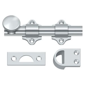 Deltana Architectural Hardware Bolts 4" Dutch Door Bolt, HD each