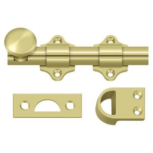 Deltana Architectural Hardware Bolts 4" Dutch Door Bolt, HD each