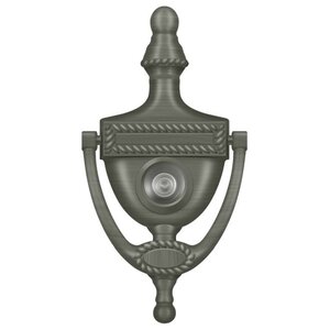 Deltana Architectural Hardware Door Accessories Door Knocker-Viewer, Victorian Rope each