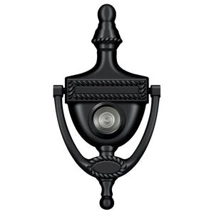 Deltana Architectural Hardware Door Accessories Door Knocker-Viewer, Victorian Rope each