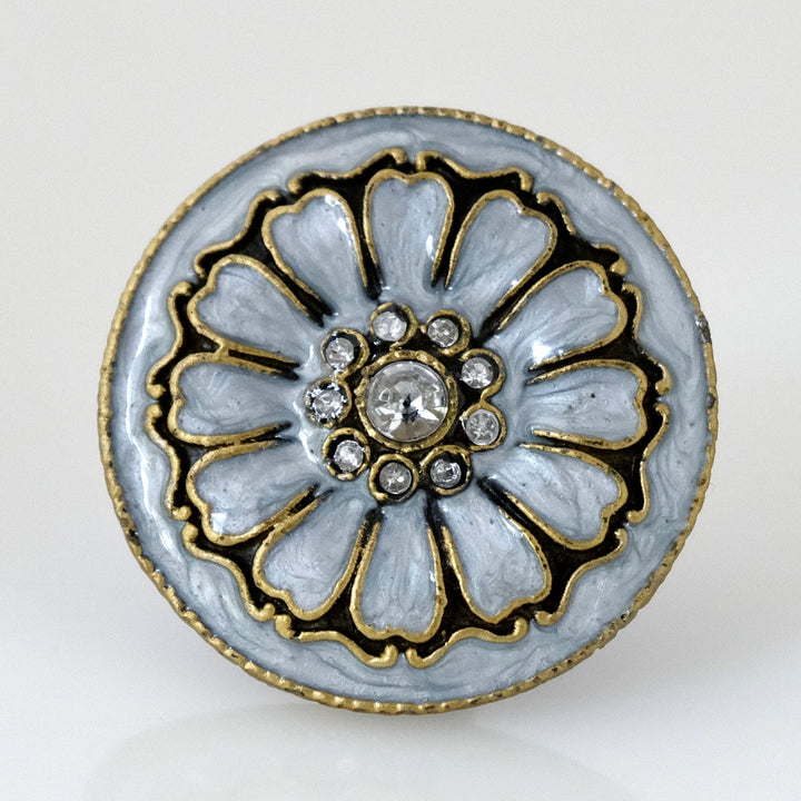 Charleston Knob Company Cloisonne Jewel Knob - Pearl Petals