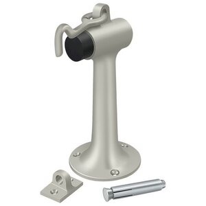 Deltana Architectural Hardware Bumpers & Stops Floor Mount, 6" Bumper w- Hook & Eye, HD each