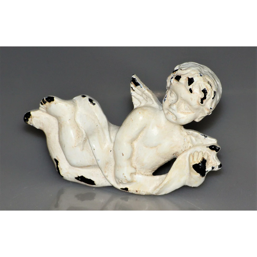 Charleston Knob Company Whitewashed Pair of Cherubs - Knobs