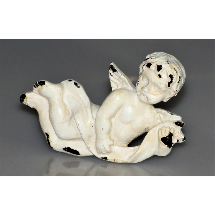 Charleston Knob Company Whitewashed Pair of Cherubs - Knobs