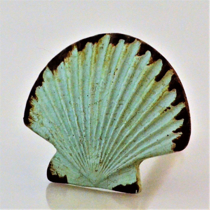 Charleston Knob Company Scallop Shell Knob - Seafoam Green