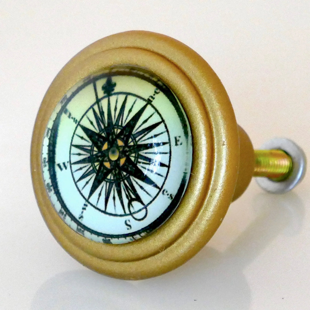 Charleston Knob Company Compass Knob - Nautical Style