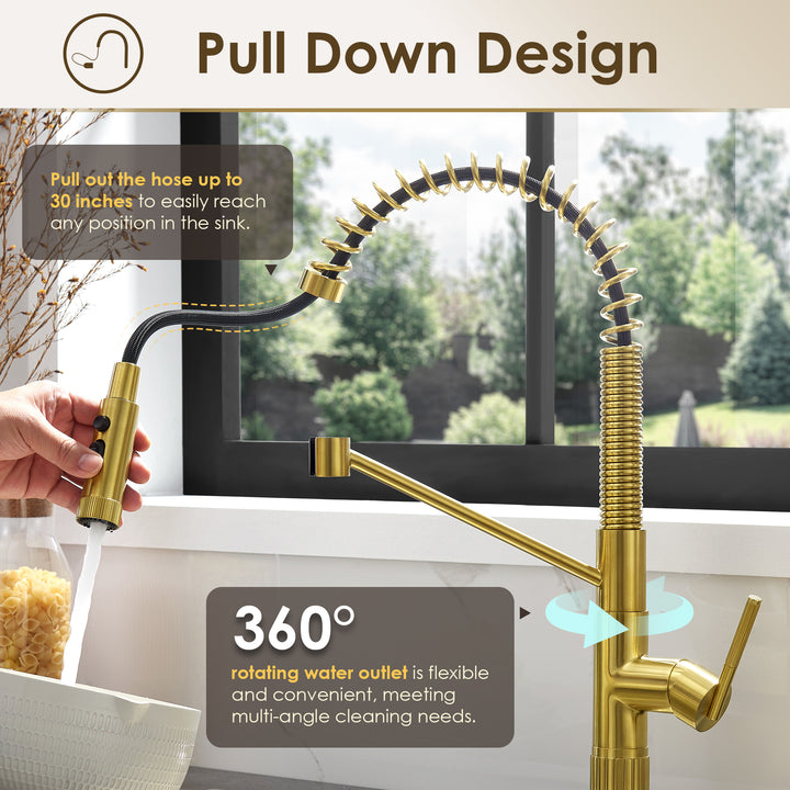 Nette Single-Handle Kitchen Faucet