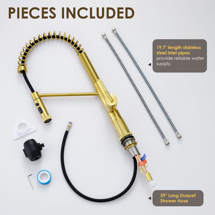 Nette Single-Handle Kitchen Faucet