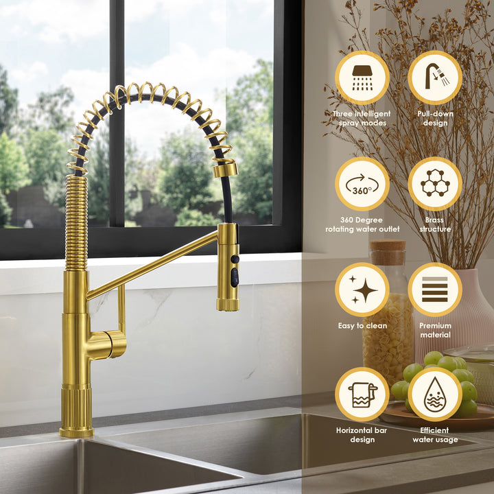 Nette Single-Handle Kitchen Faucet