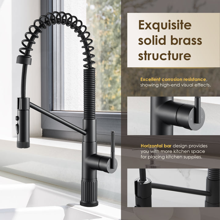 Nette Single-Handle Kitchen Faucet