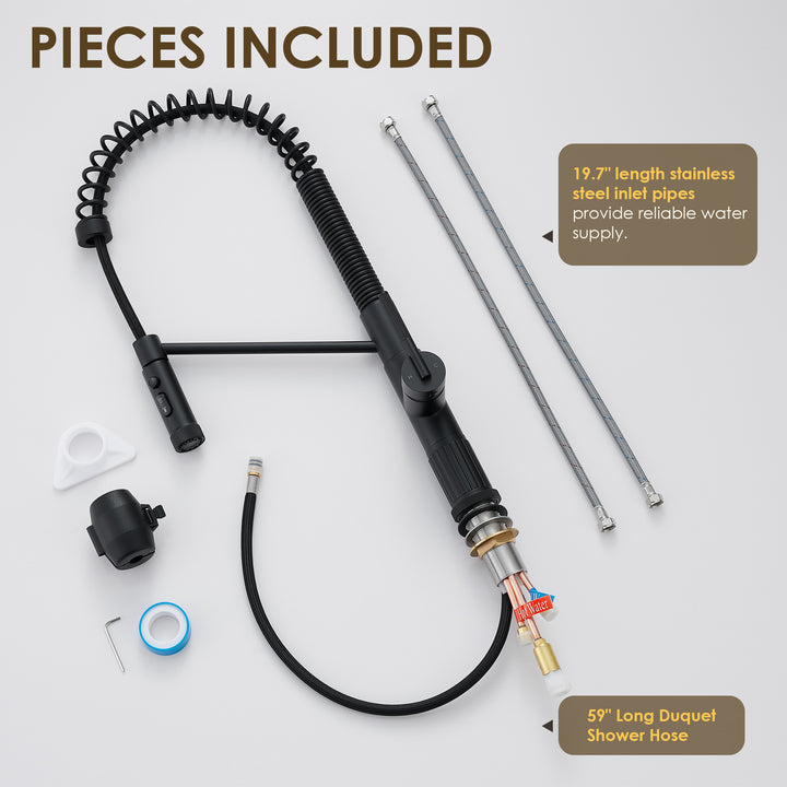 Nette Single-Handle Kitchen Faucet