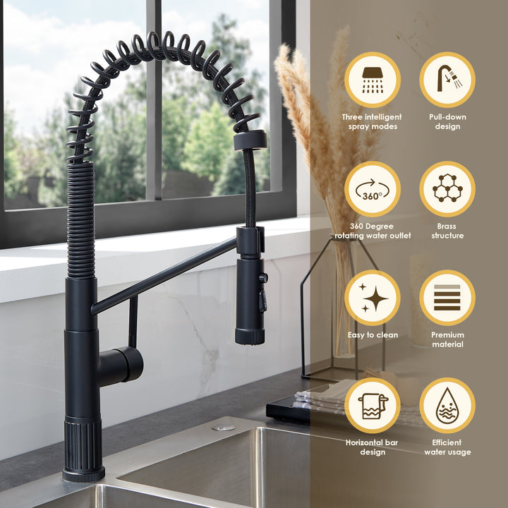 Nette Single-Handle Kitchen Faucet