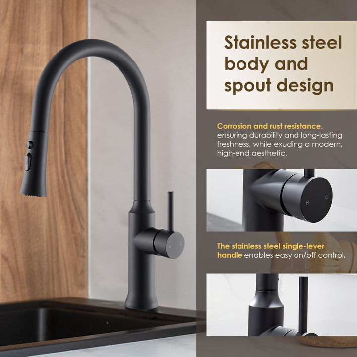 Oribe Single-Handle Kitchen Faucet