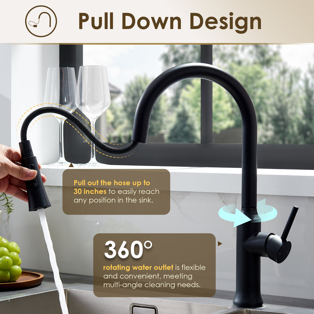 Oribe Single-Handle Kitchen Faucet