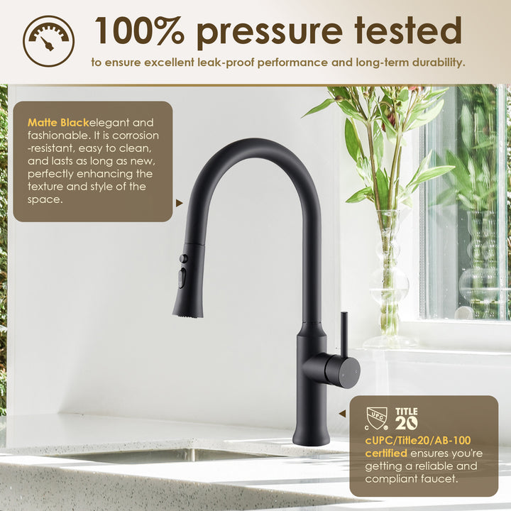 Oribe Single-Handle Kitchen Faucet