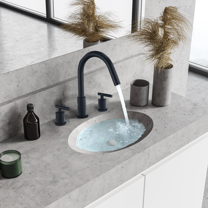 Balen 8. in Widespread 2-Handle Bathroom High-Arc Faucet